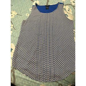 6 FOR $15 Ann Taylor blue tank top size xs